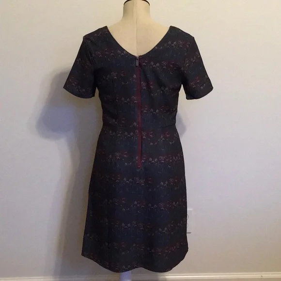 Ness Of Scotland Floral Dress Size 8 - Picture 7 of 8